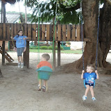 Playground at the Baptist Mission compound
