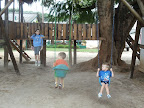 Playground at the Baptist Mission compound