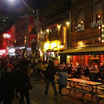king street toronto by night in Toronto, Canada 