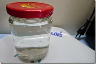 Removing Sticky Label Residue off Glass Jar