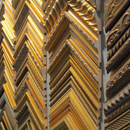 I love the gilded frames.