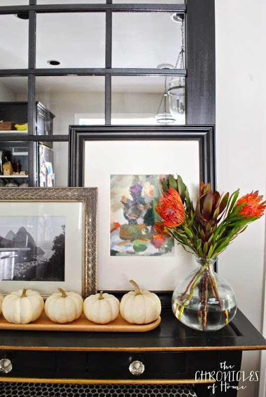 colorful modern traditional fall home tour 2