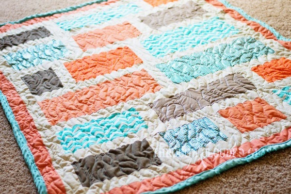 Beach-Inspired Baby Boy Quilt | Through Clouded Glass Beach-Inspired Baby Boy Quilt | Through Clouded Glass