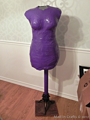 duct tape dress form