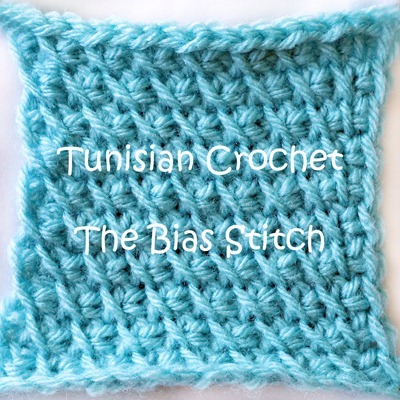Crocheting the Day Away: Tunisian Crochet How-To? The Bias Stitch