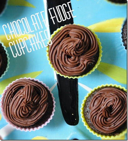 choc fudge cupcakes