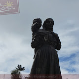 India Maria e sua filha Rosa -  Santuário de Nuestra Sra de las Lajas - Ipiales - Colombia