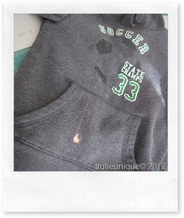 bleached stained hoody bleached stained hoody