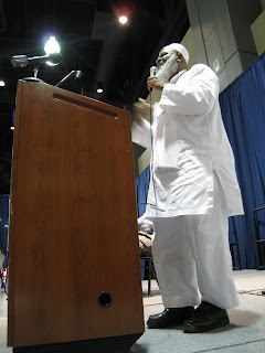 Imam Siraj...tall and strong