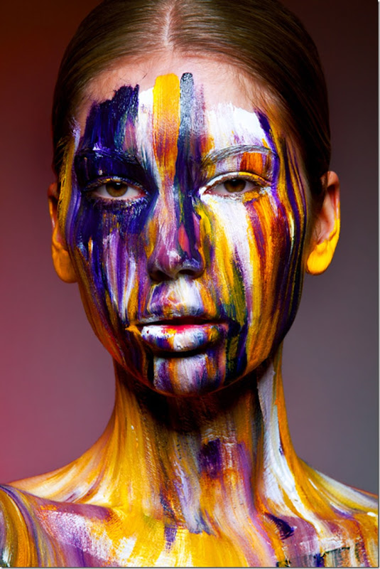 Face-Art from Юлия Секмен (Julia Sieckmann) Painted (6)