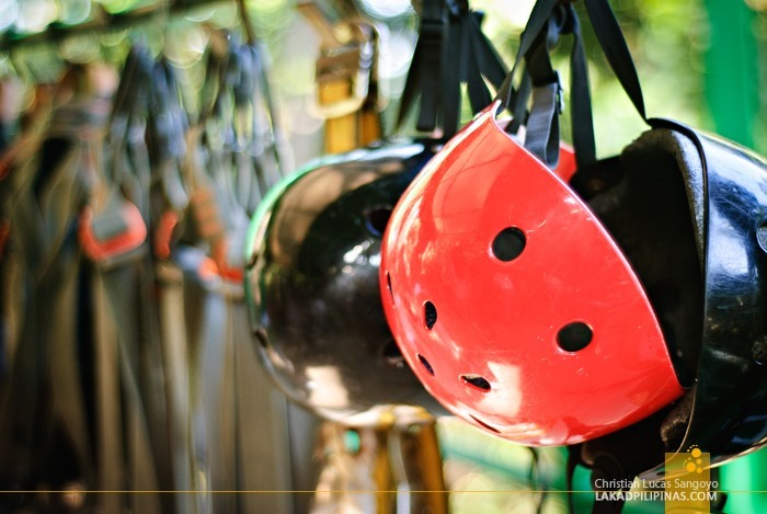 Safety Gear at Subic's Tree Top Adventure