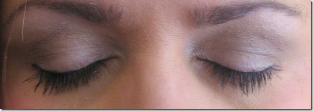 Rimmel English Breakfast on eyes