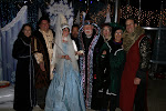 Season's Greenings on the Science Barge