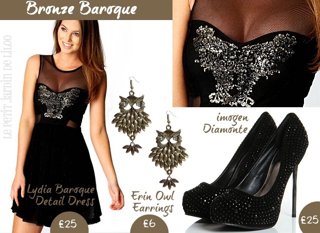 01-boohoo-party-pose-lydia-baroque-dress-imogen-diamonte-heels-shoes