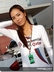 Paddock Girls Commercialbank Grand Prix of Qatar  08 April  2012 Losail Circuit  Qatar (17)