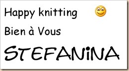 Happy knitting