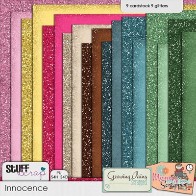 Innocence Cardstosck Glitter