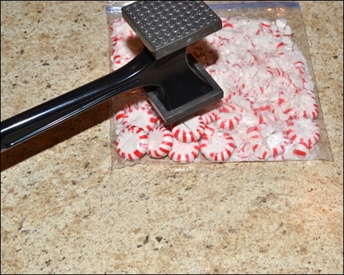 crushed peppermint candies