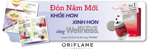 Đón Năm Mới khỏe hơn, xinh hơn cùng Wellness by Oriflame