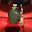 A traditional Chinese Perfume Bottle, also known as a Snuff Box.  The body is carved from a green piece of Jade, while the lid is almost white in its colouring.   This bottle dates to circa 1910s to 1920s.  There is a bat carved into one side and a 3 character inscription on the reverse.