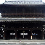 a graint temple gate in Kyoto, Japan 