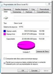 Imagem propriedade de disco windows 7 Imagem propriedade de disco windows 7