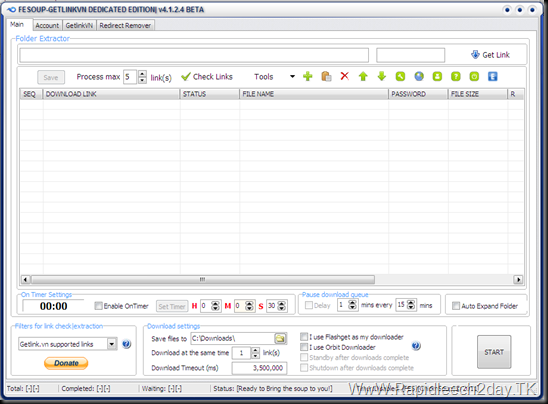 FeSOUP-getlinkvn dedicated edition v4.1.2.4 beta