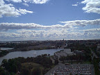 Panoramic view to downtown Helsinki Panoramic view to downtown Helsinki