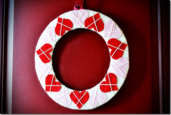 Valentine's Day Wreath