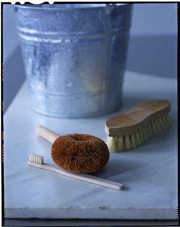 An old toothbrush is great for detailing and cleaning tight areas and scrub brushes come in a variety of shapes and styles. Choose ones that feel good in your hand. An old toothbrush is great for detailing and cleaning tight areas and scrub brushes come in a variety of shapes and styles. Choose ones that feel good in your hand.