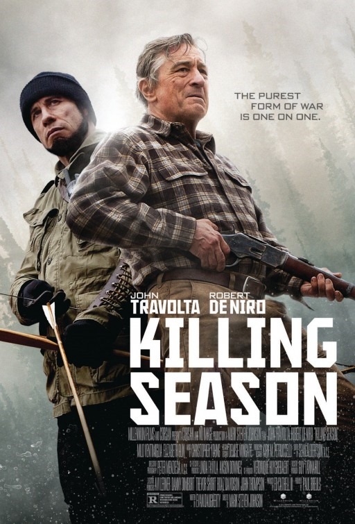 Killing Season poszter, főszerepben Robert De Niro és John Travolta