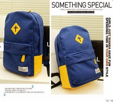 MW 8606 BLUE (harga 139.000) - Material Canvas,Weight 0.5, 30x43x15