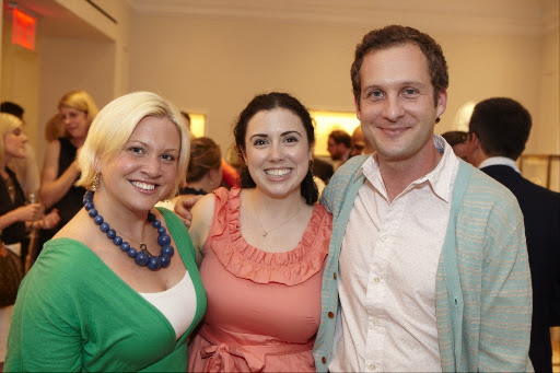 Rebekah Ferreira, Shira Savada with event designer Matthew Robbins. Rebekah Ferreira, Shira Savada with event designer Matthew Robbins.