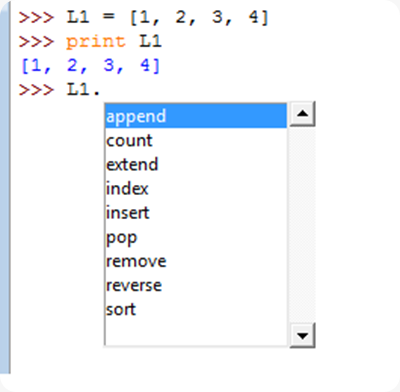 python Indices negativos en tuplas, listas y string