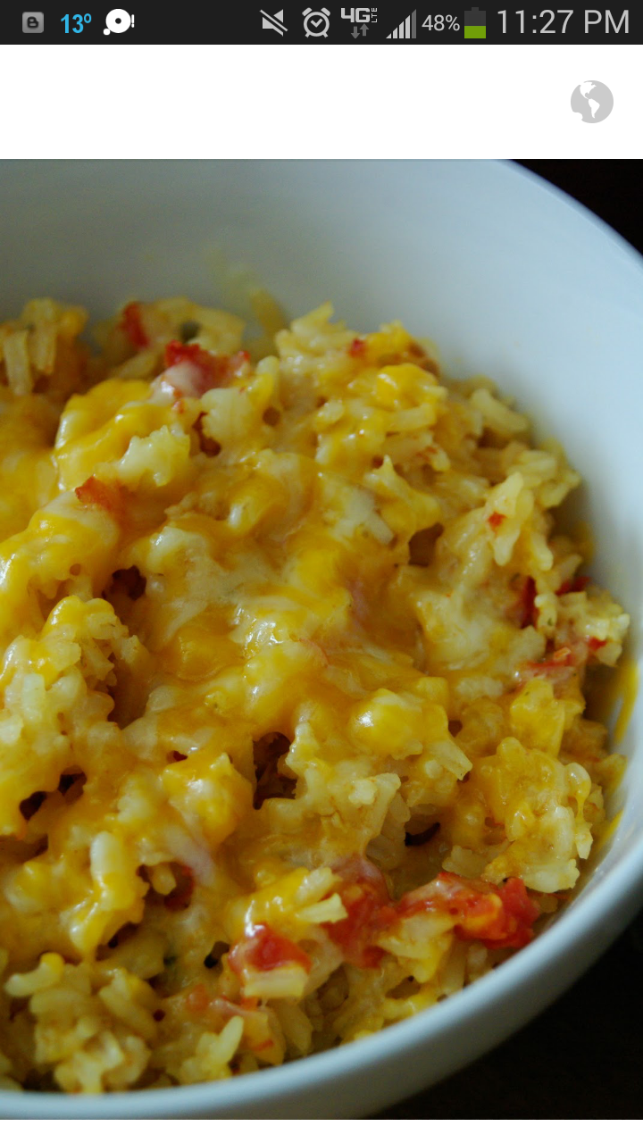 Dinner With The Metcalfe's Cheesy Mexican Rice