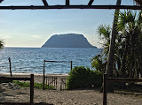 The view from where we stayed for a few nights on Nosy Mitsio - gorgeous! That hump island is Nosy Ankarea, uninhabited. Madagascar6 - 076.jpg