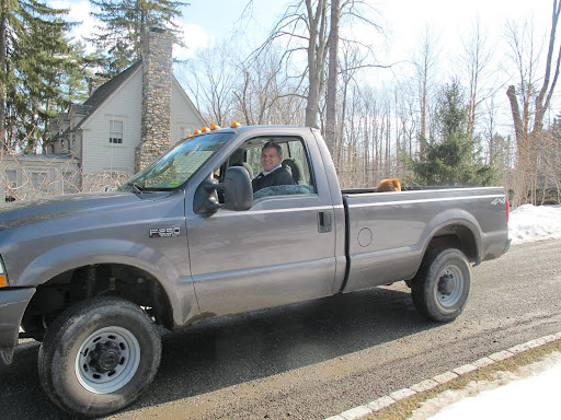 Let's hitch a ride with Fernando down to the trailer.