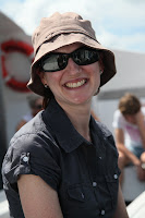 Kristy on the CityCat