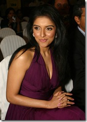 Bollywood actress Ssin at a press-meet for the ''55th idea filmfare awards'', in New Delhi on Wednesday. (Photo: IANS)