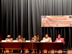  – Les membres du bureau de la Ceni, lors du forum des partis politique le 8/9/2011 à Kinshasa. Radio Okapi/ Ph. John Bompengo