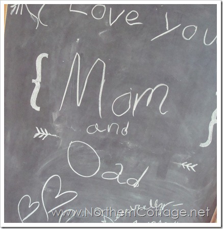 kid chalk @NorthernCottage.net
