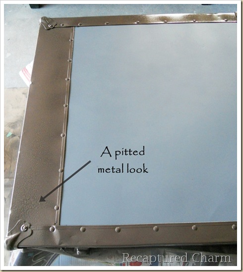 Metal Trunk Makeover 042a