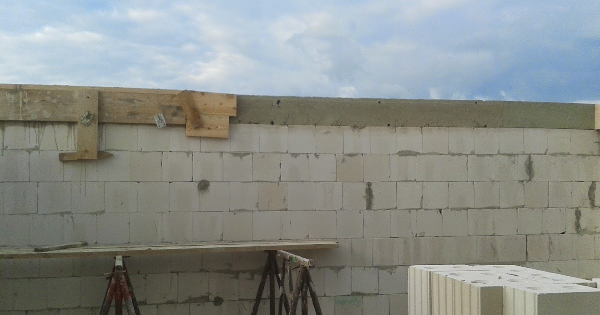 Unser Bautagebuch: Ringanker für Garage fertig