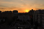 Sunset in Ulaanbaator