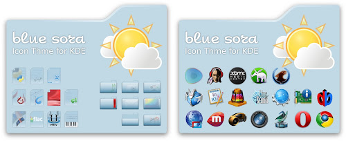 Blue Sora - KDE