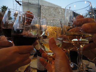 Our first dinner together!