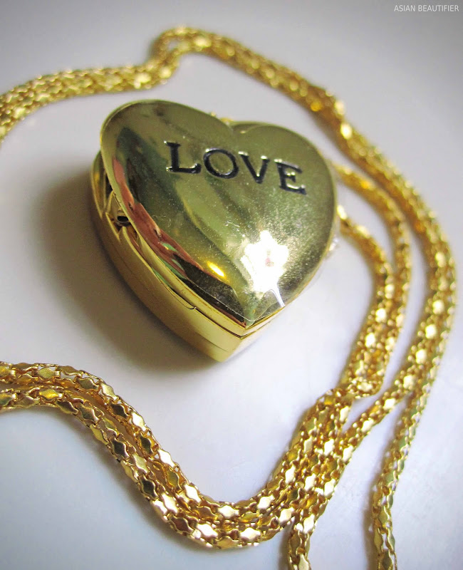 Love Heart Pendent With a Watch