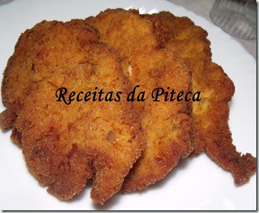 Bifes de perú panados à minha moda