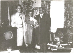 My father (on the left) when he was younger, with his brother Paul and his father Steven My father (on the left) when he was younger, with his brother Paul and his father Steven