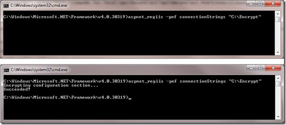 Encrypt Connection String 1 Encrypt Connection String 1